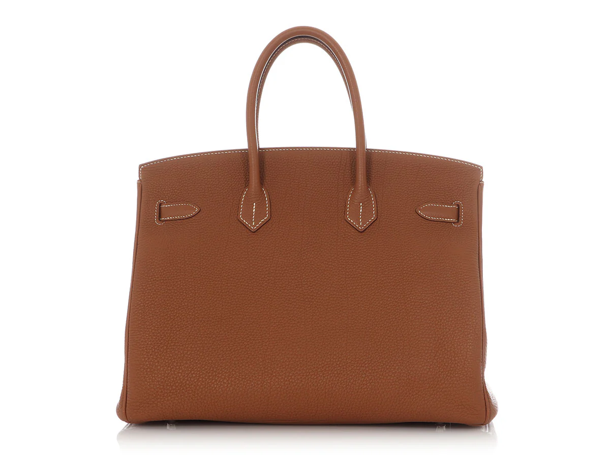 Hermès Gold Togo Birkin 35 - Image 4