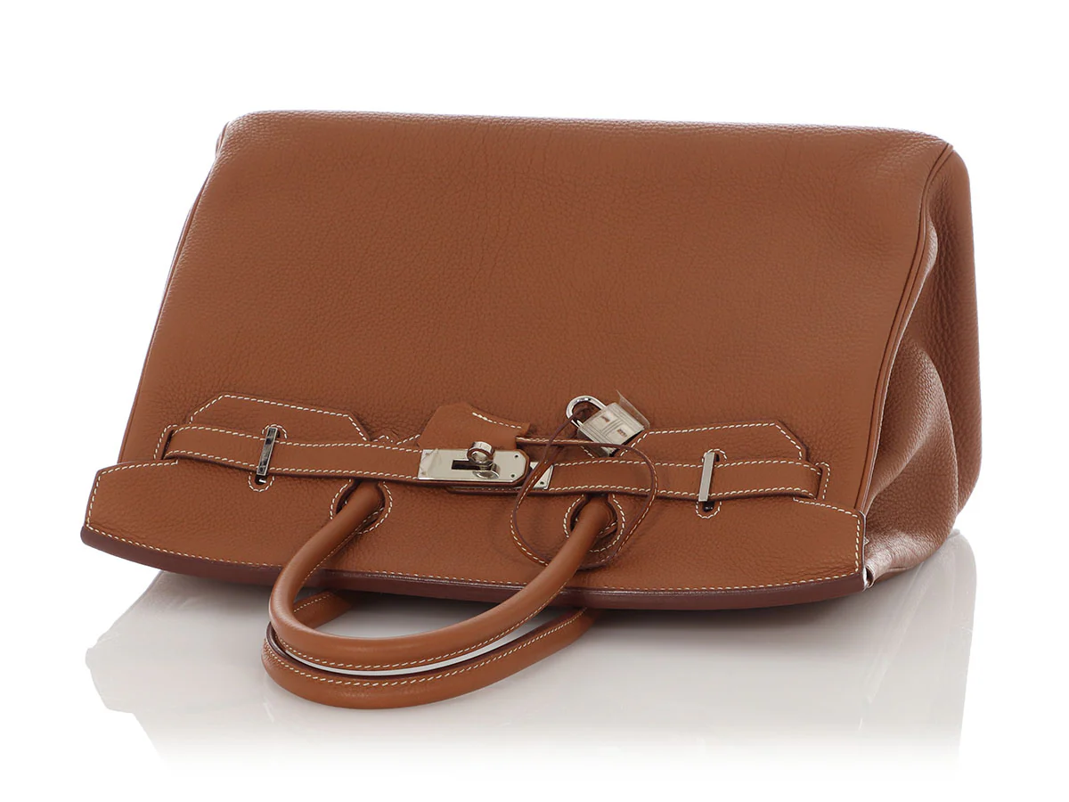 Hermès Gold Togo Birkin 35 - Image 7