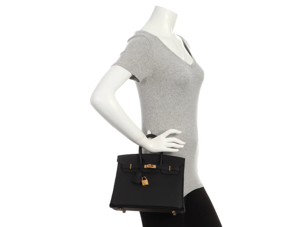 Hermès Black Togo Birkin 25 - Image 11