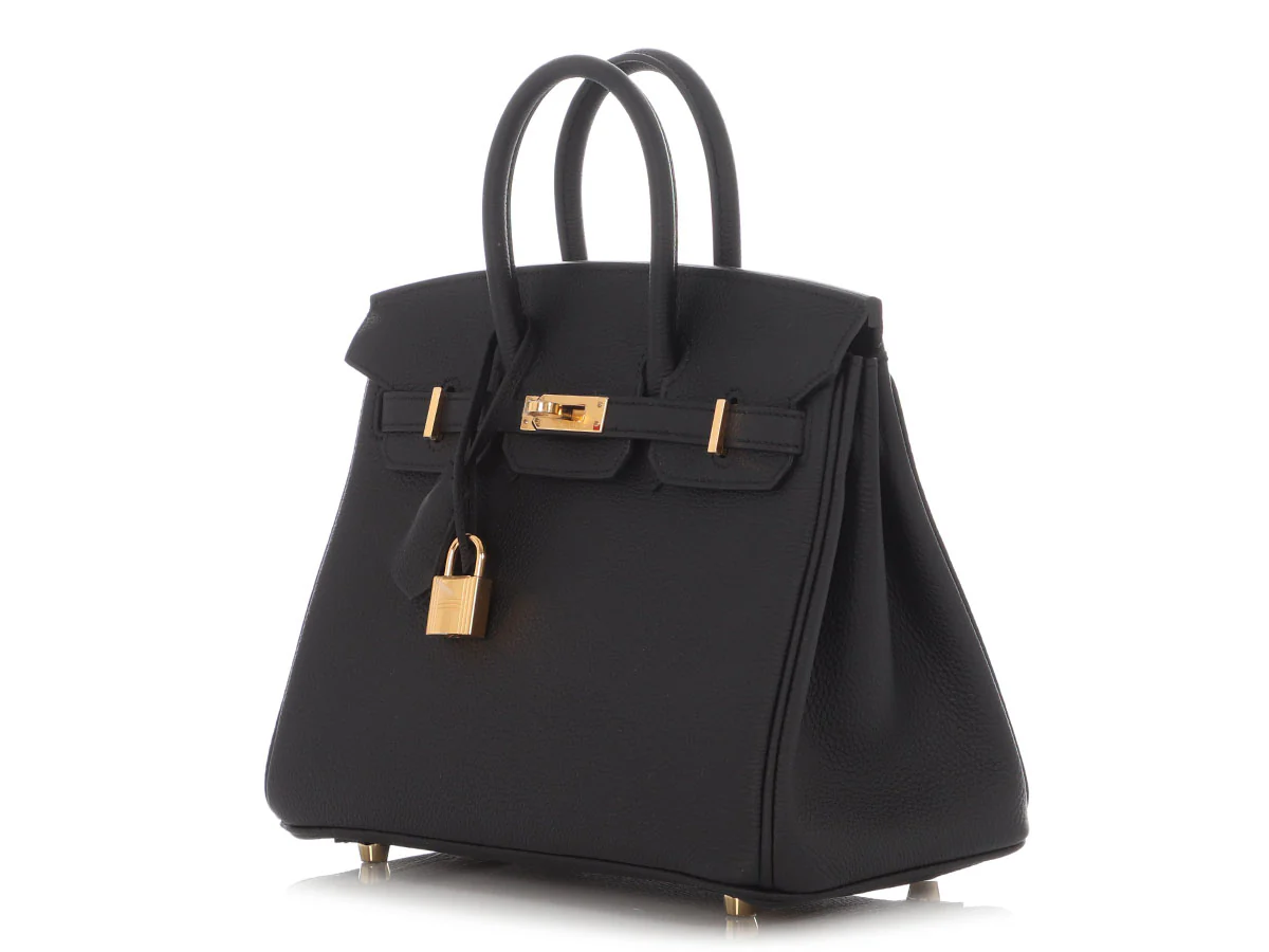Hermès Black Togo Birkin 25 - Image 3