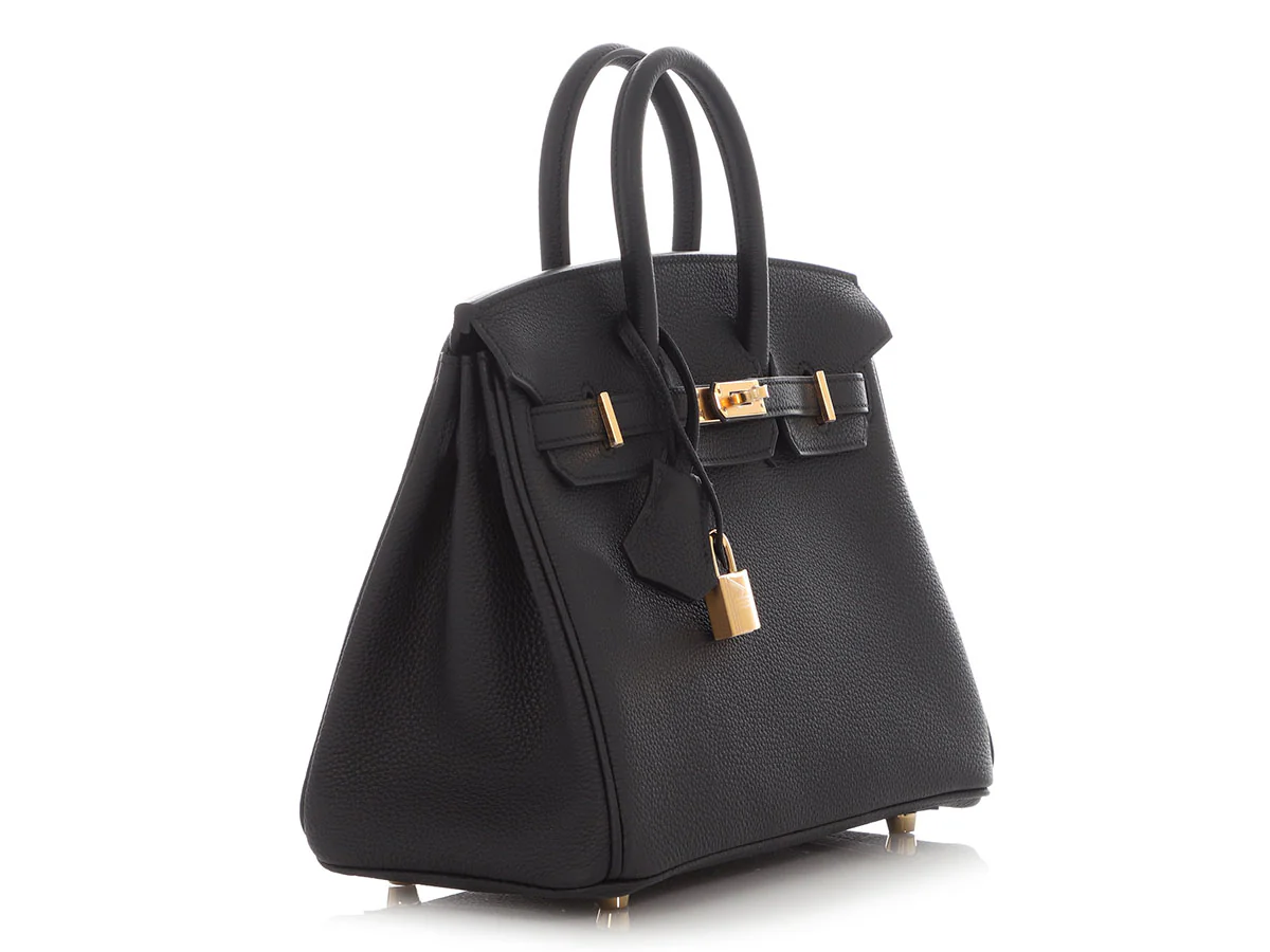 Hermès Black Togo Birkin 25 - Image 5