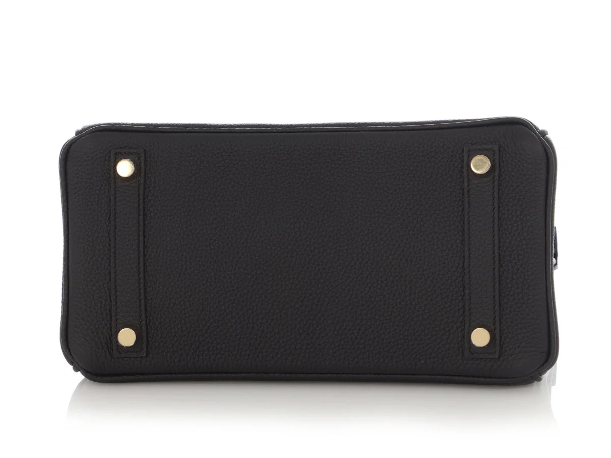 Hermès Black Togo Birkin 25 - Image 6