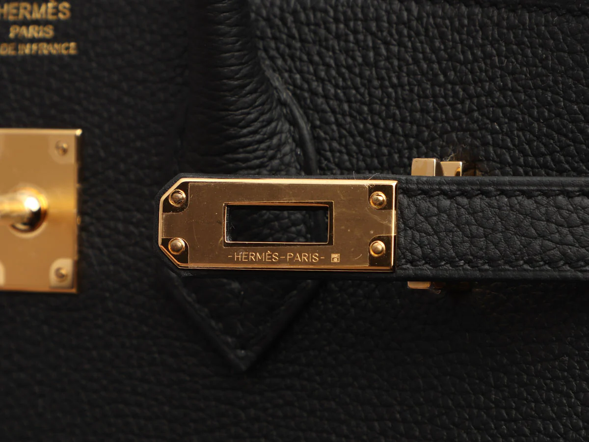Hermès Black Togo Birkin 25 - Image 9