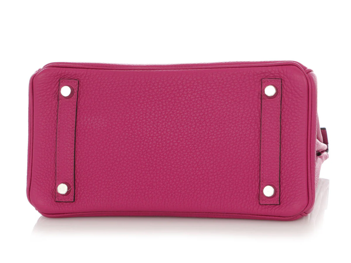 Hermès Rose Pourpre Togo Birkin 25 - Image 6