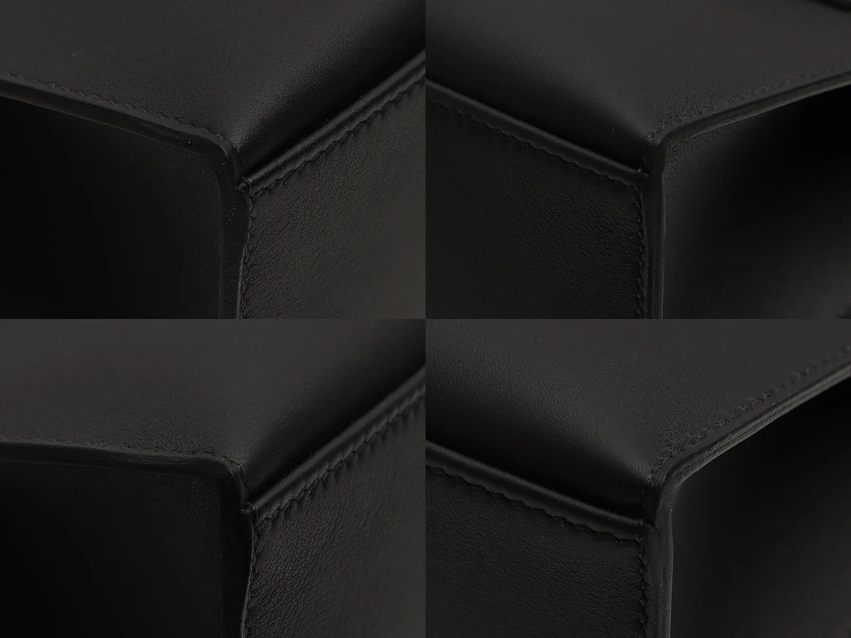 Hermès Black Swift Kelly Pochette - Image 9