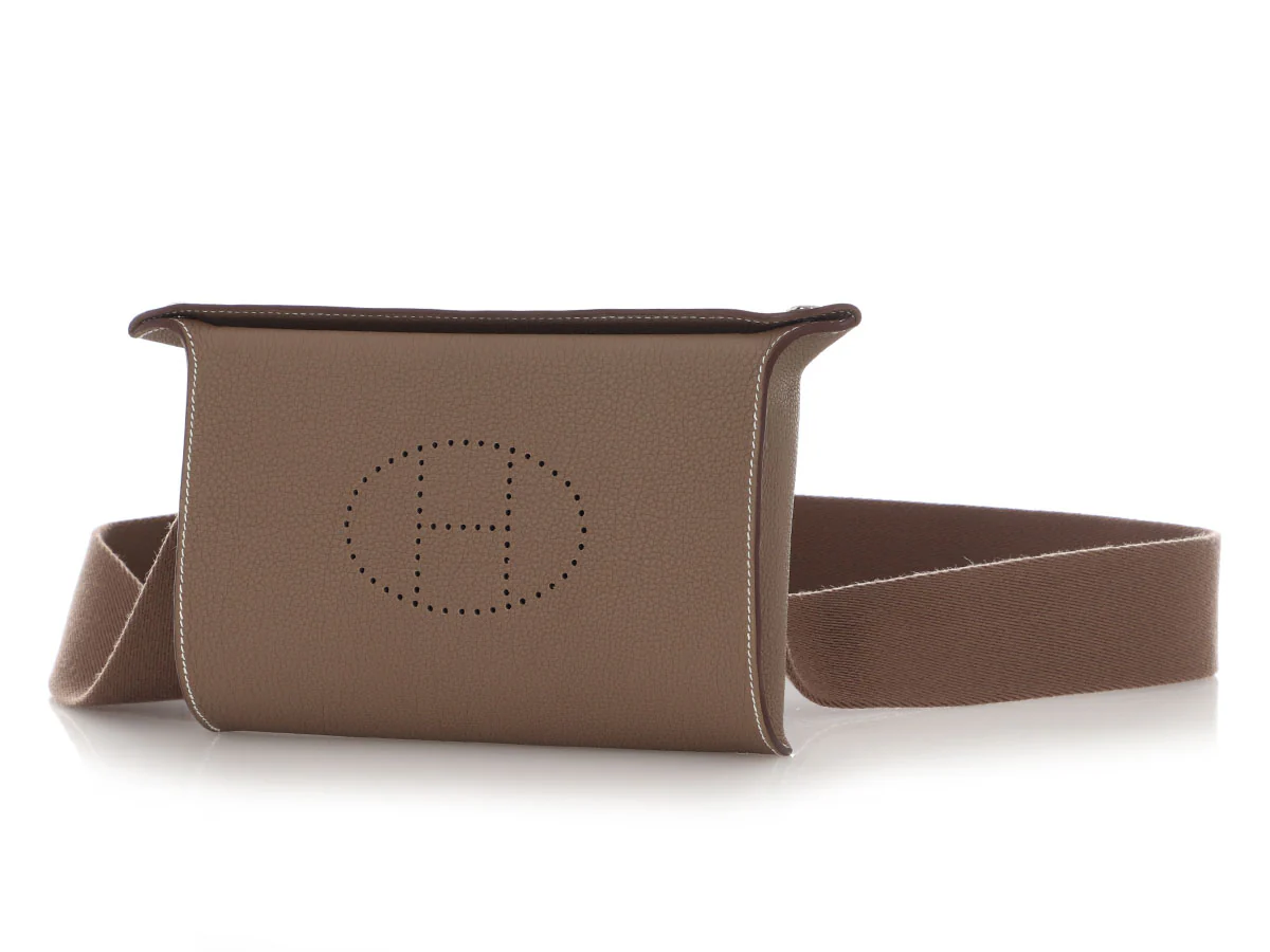 Hermès Etoupe Togo Videpoches - Image 3