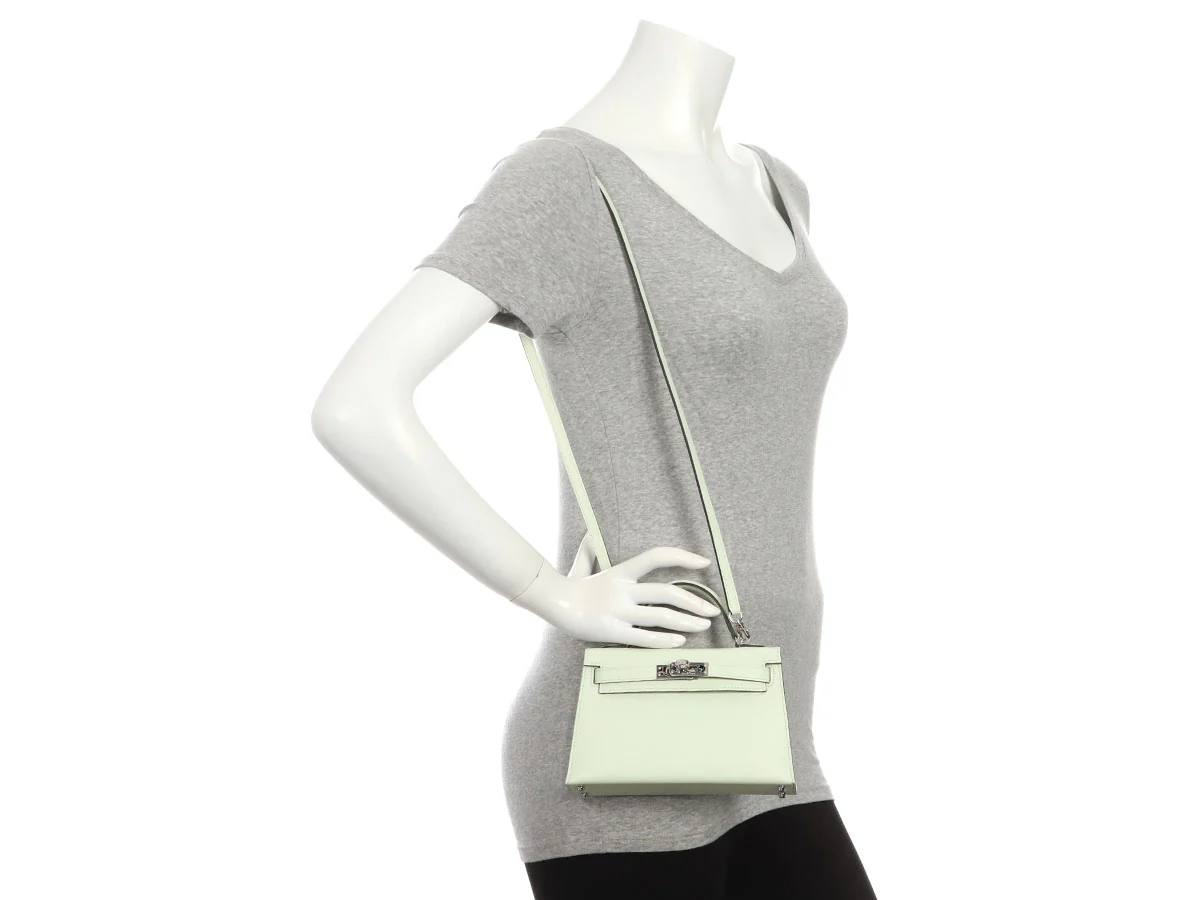 Hermès Mini Vert Fizz Epsom Kelly 20 - Image 11