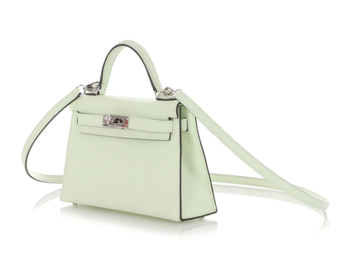 Hermès Mini Vert Fizz Epsom Kelly 20 - Image 3