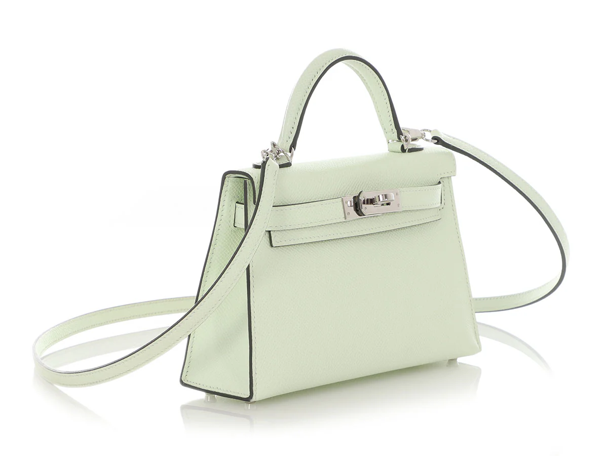 Hermès Mini Vert Fizz Epsom Kelly 20 - Image 5