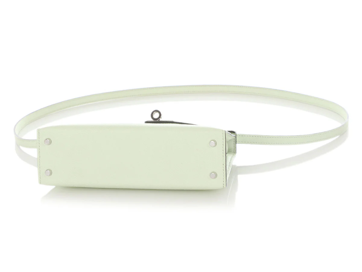 Hermès Mini Vert Fizz Epsom Kelly 20 - Image 6