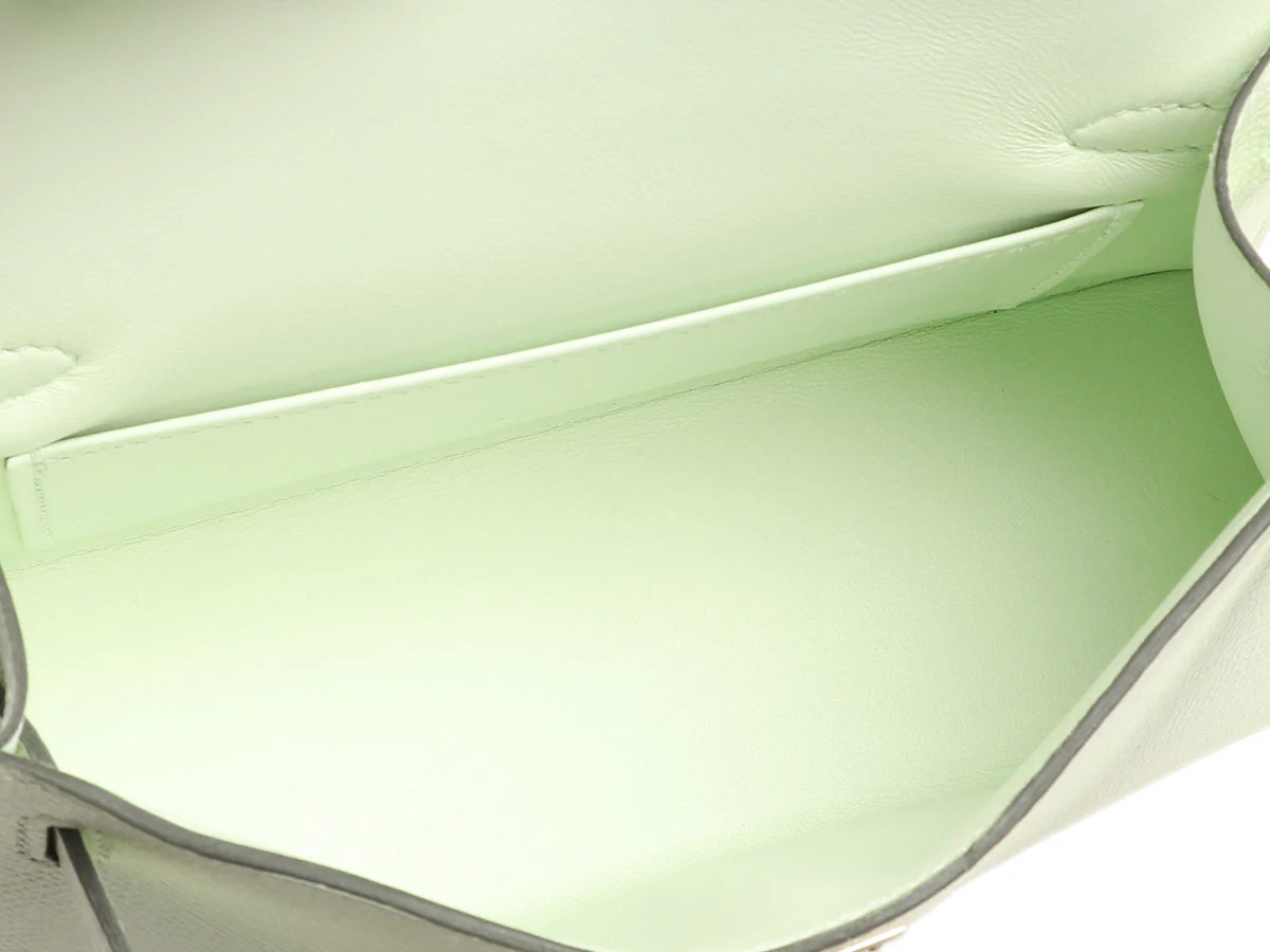 Hermès Mini Vert Fizz Epsom Kelly 20 - Image 8