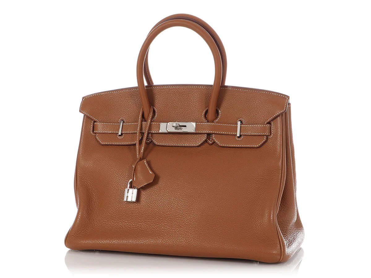 Hermès Gold Togo Birkin 35 - Image 3