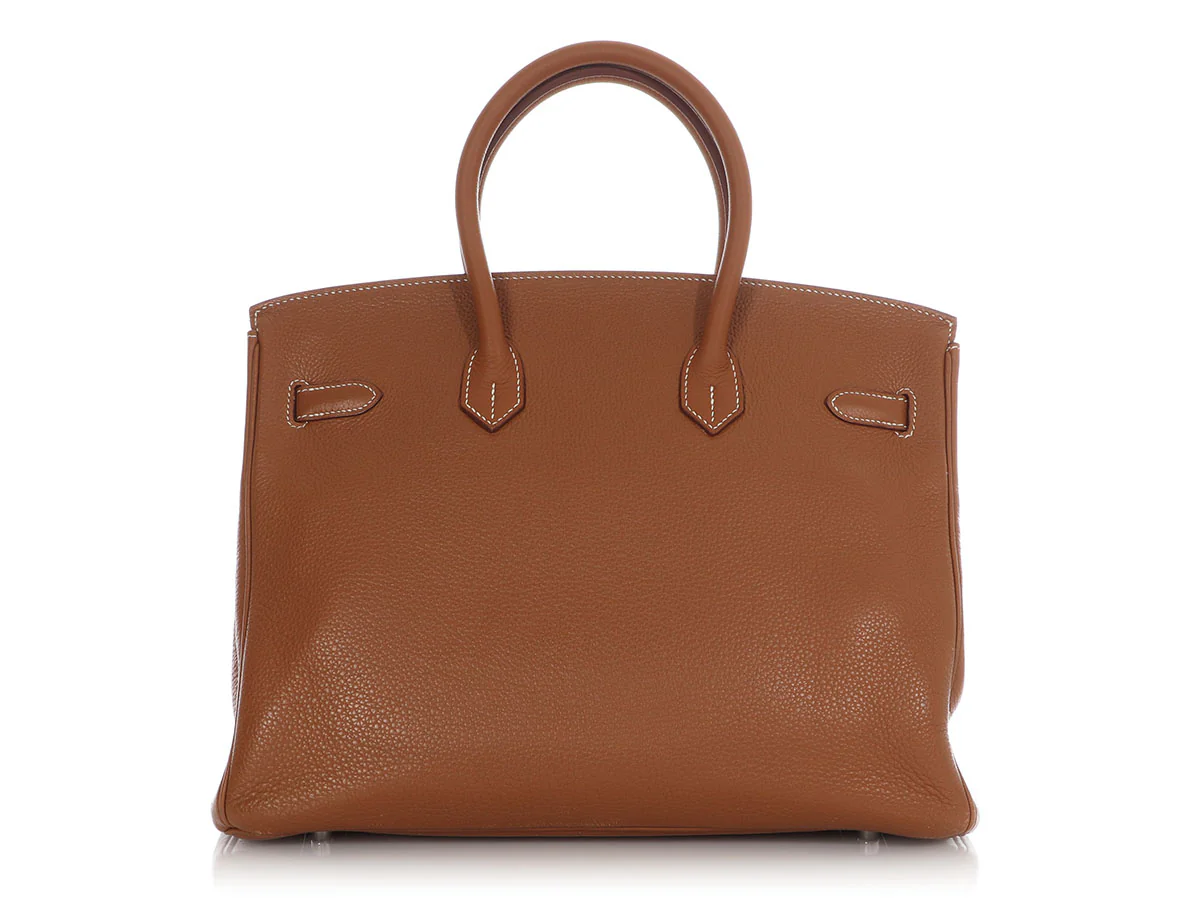 Hermès Gold Togo Birkin 35 - Image 5