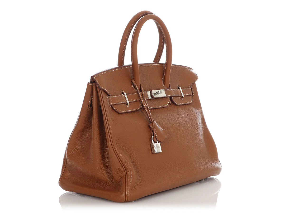 Hermès Gold Togo Birkin 35 - Image 6