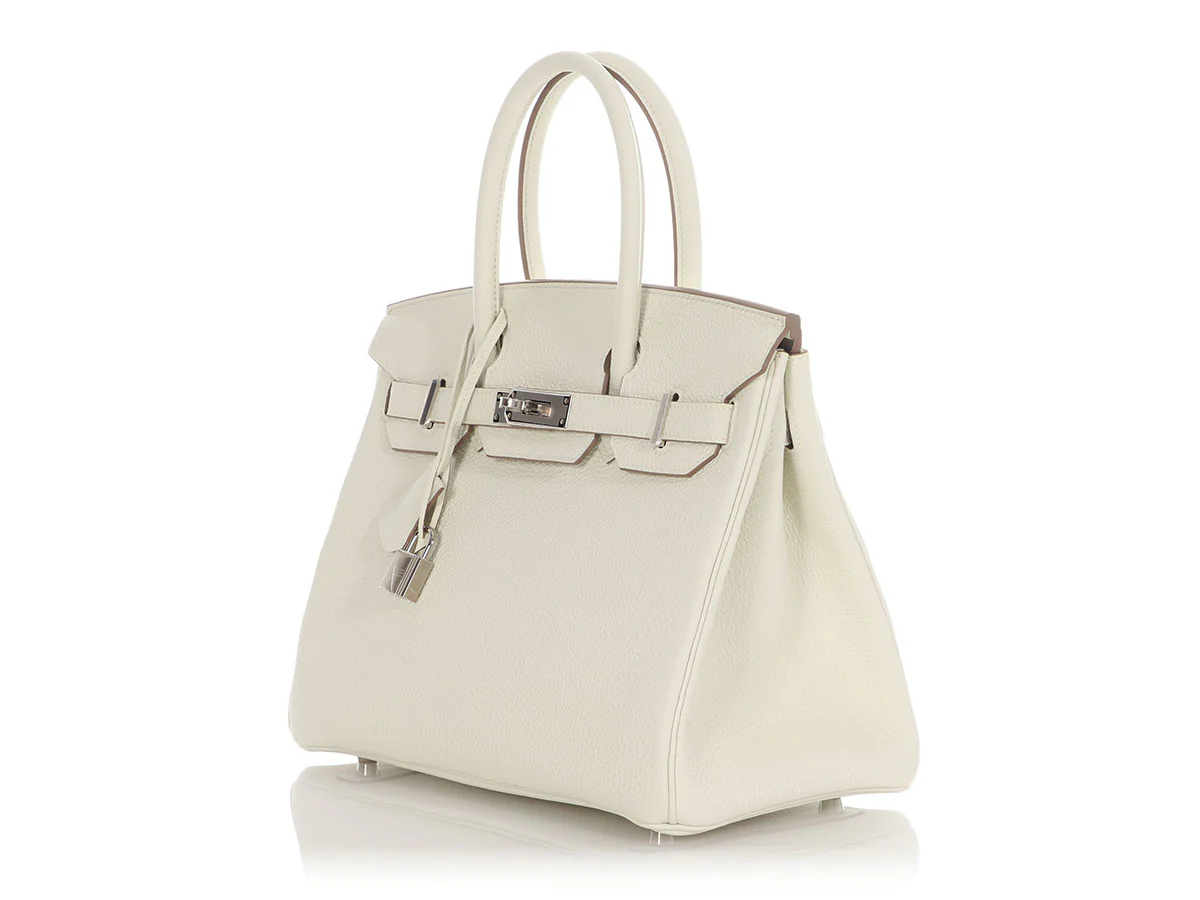 Hermès Mushroom Togo Birkin 30 - Image 3