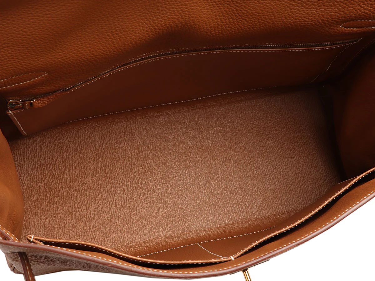 Hermès Gold Togo Kelly 35 - Image 10