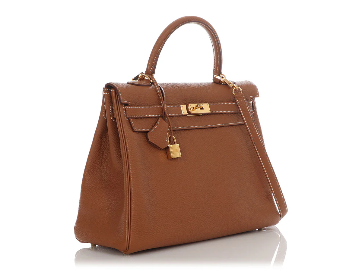 Hermès Gold Togo Kelly 35 - Image 5