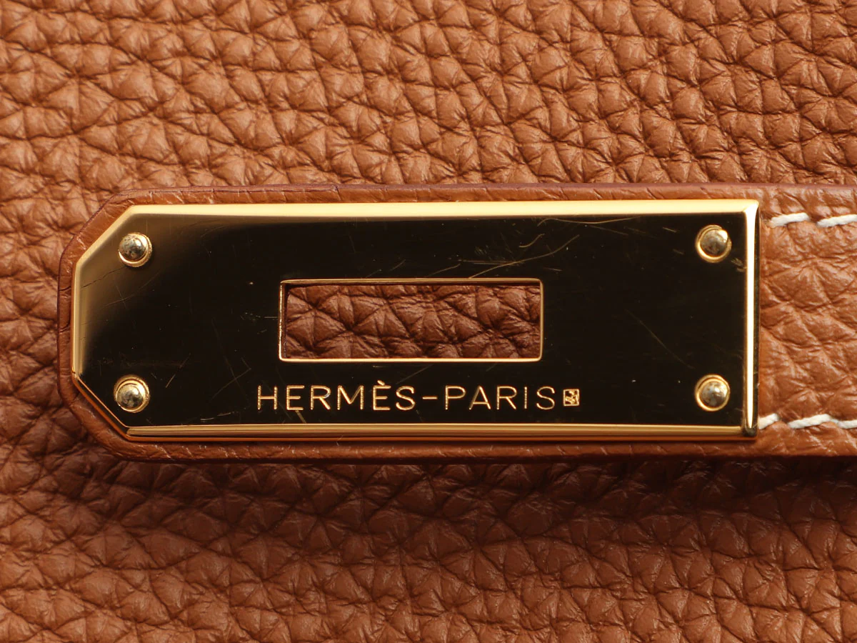 Hermès Gold Togo Kelly 35 - Image 9