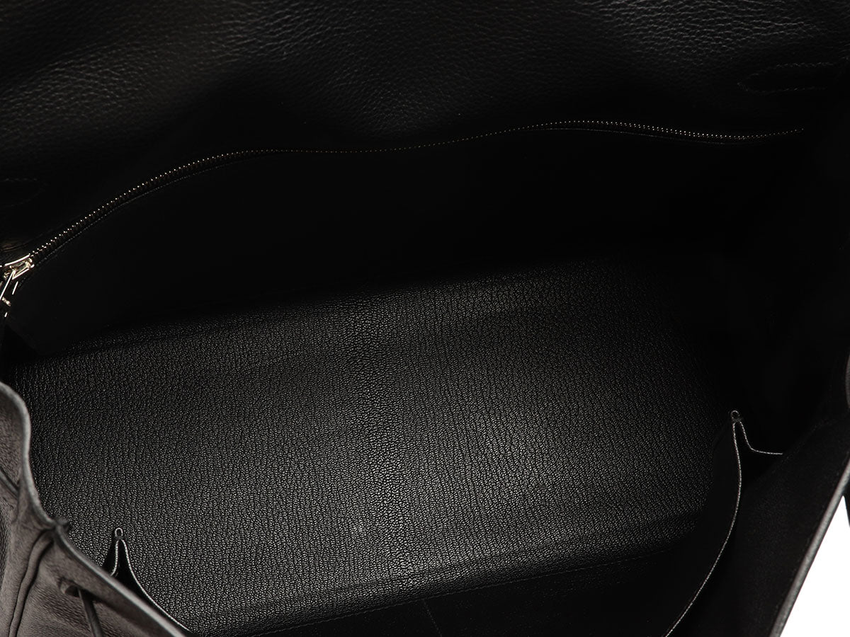 Hermès Black Togo Kelly 35 - Image 8