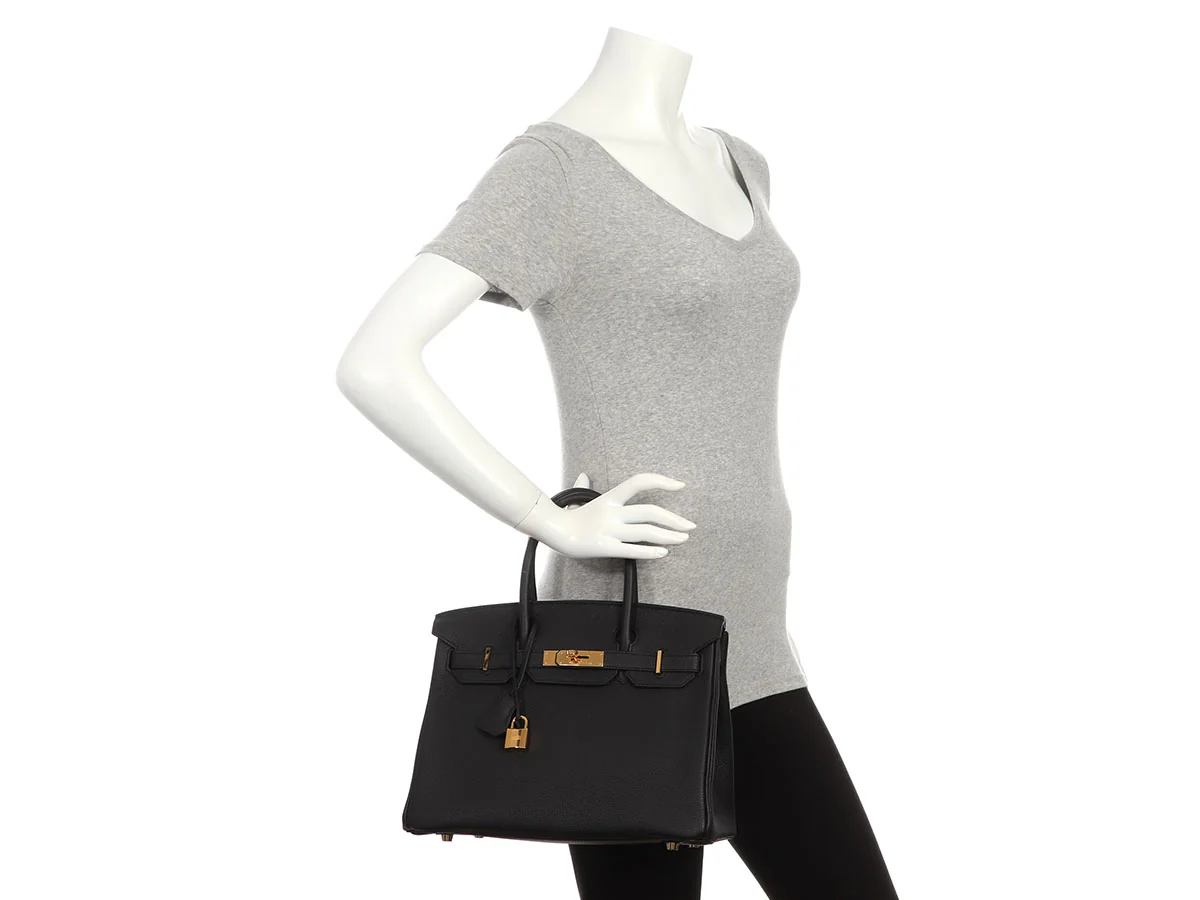 Hermès Black Togo Birkin 30 - Image 11