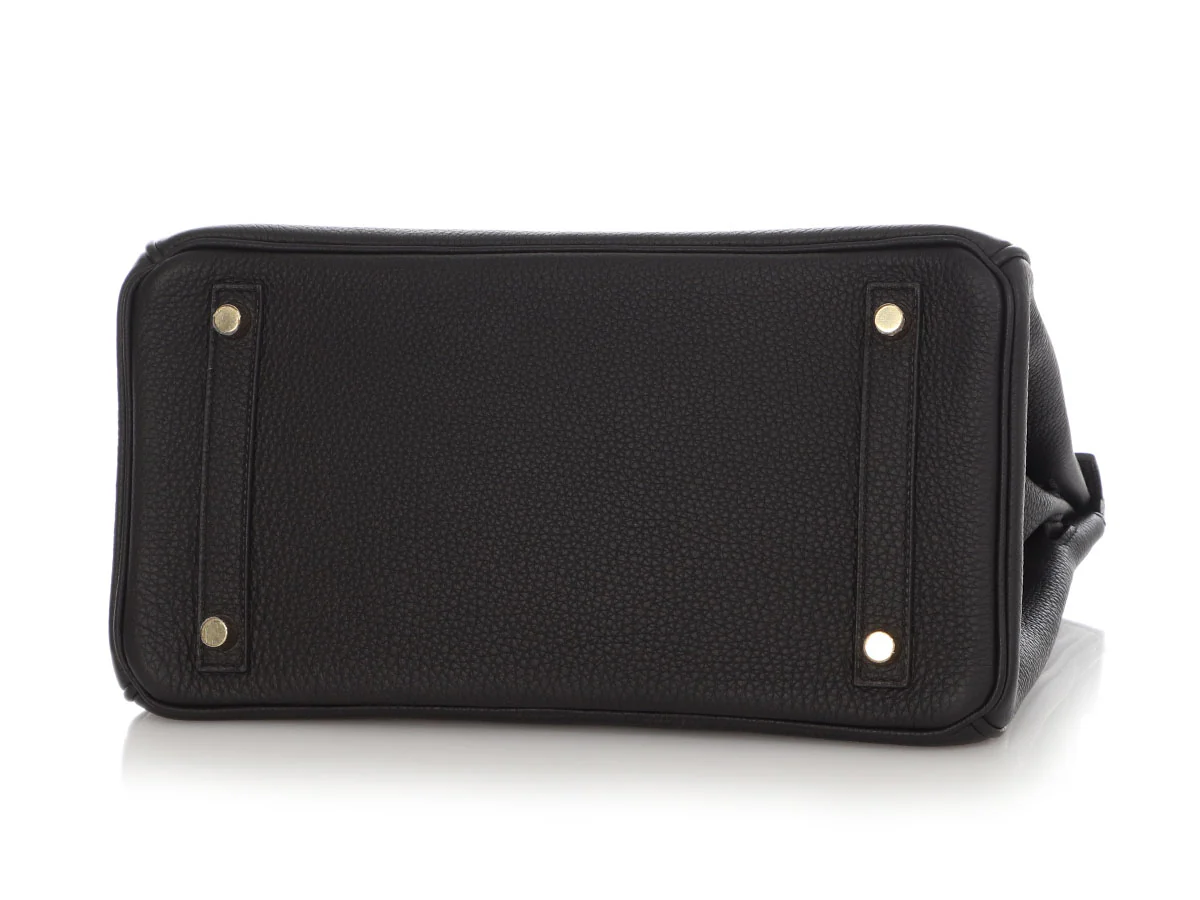 Hermès Black Togo Birkin 30 - Image 6