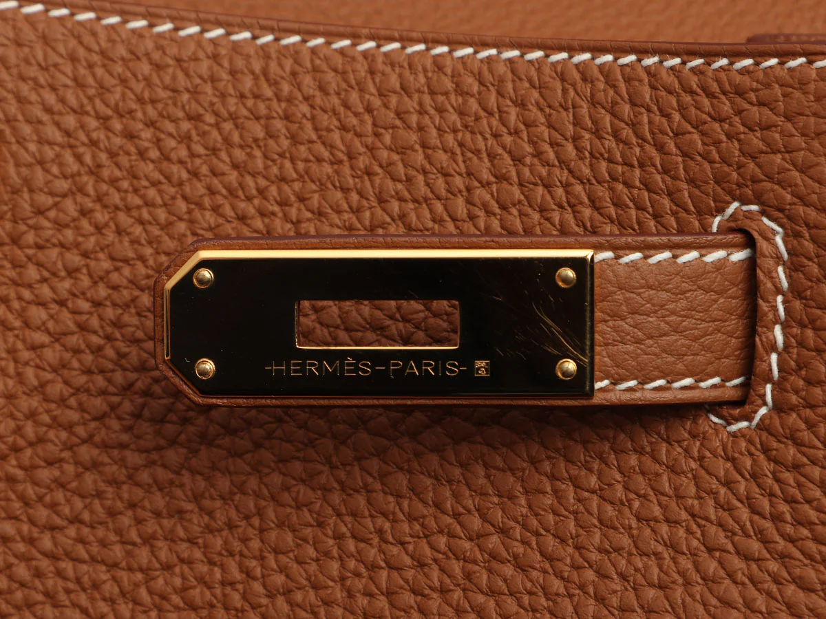 Hermès Gold Togo Kelly 28 - Image 9