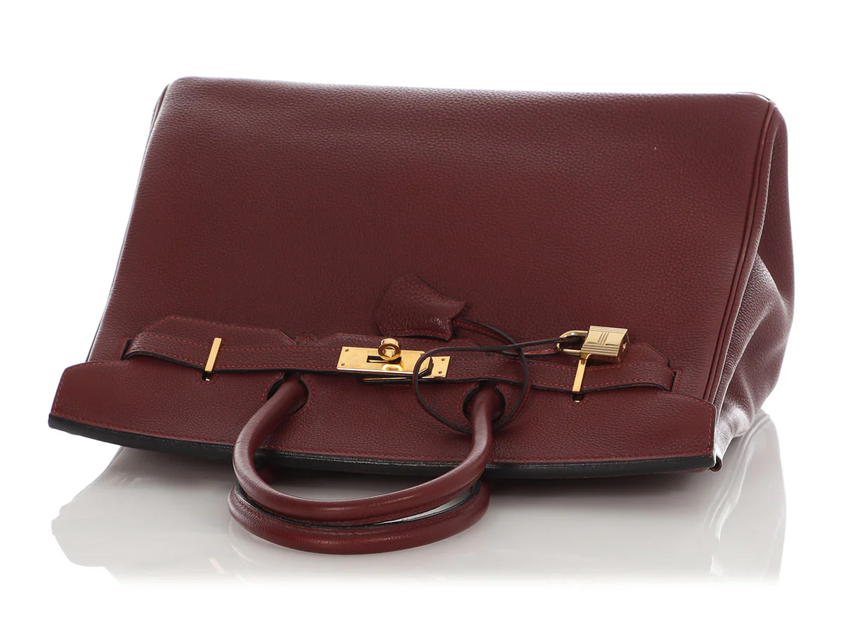 Hermès Rouge Togo Birkin 35 - Image 7