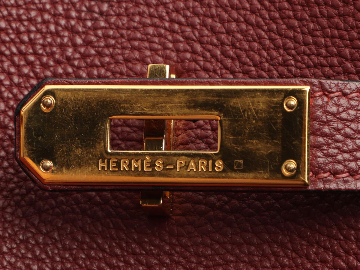 Hermès Rouge Togo Birkin 35 - Image 9