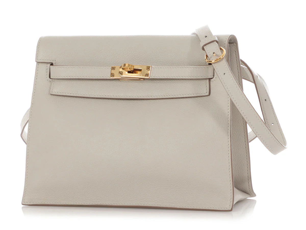 Hermès Gris Perle Evercolor Kelly Danse II - Image 2