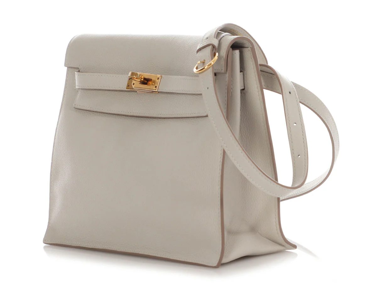 Hermès Gris Perle Evercolor Kelly Danse II - Image 3