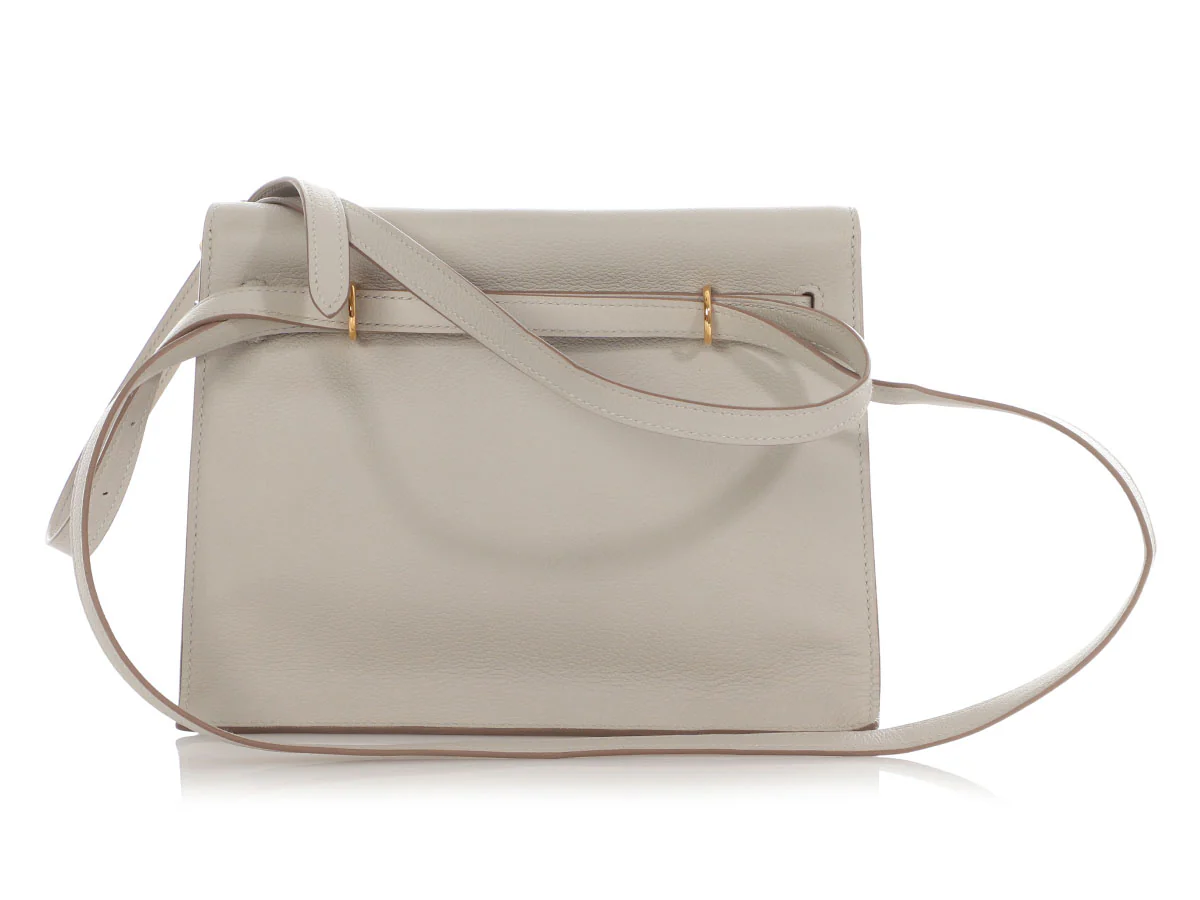 Hermès Gris Perle Evercolor Kelly Danse II - Image 4