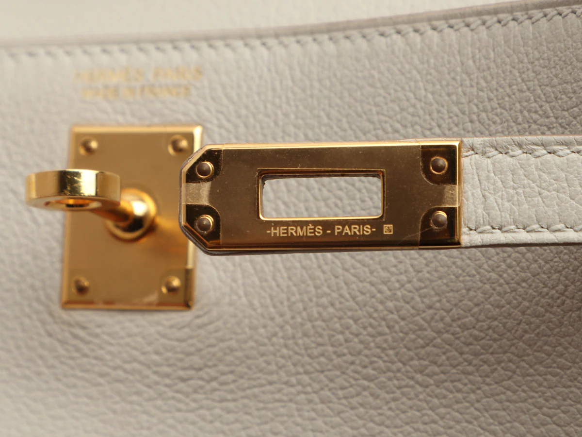 Hermès Gris Perle Evercolor Kelly Danse II - Image 9