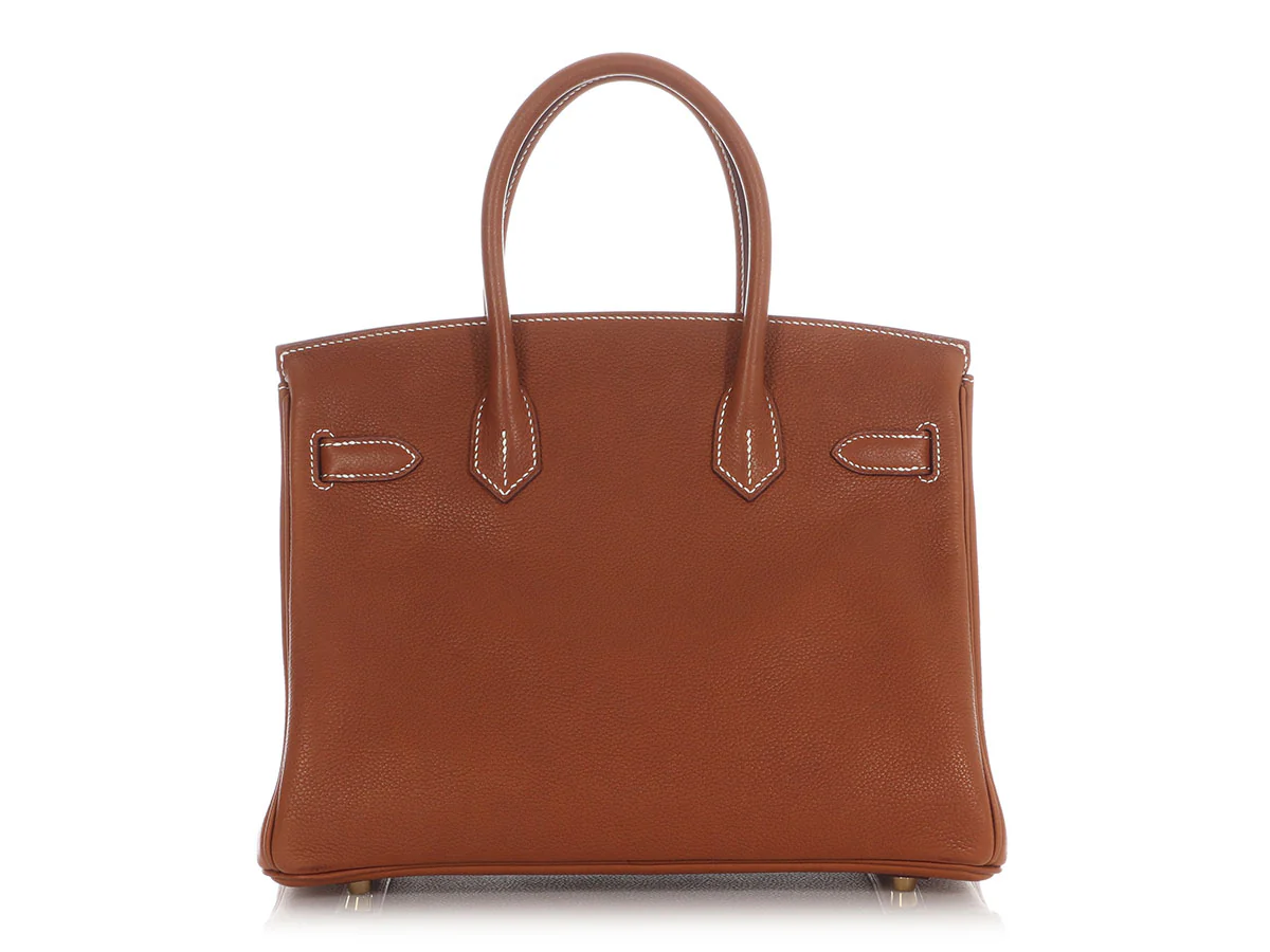 Hermès Fauve Barenia Faubourg Birkin 30 - Image 4