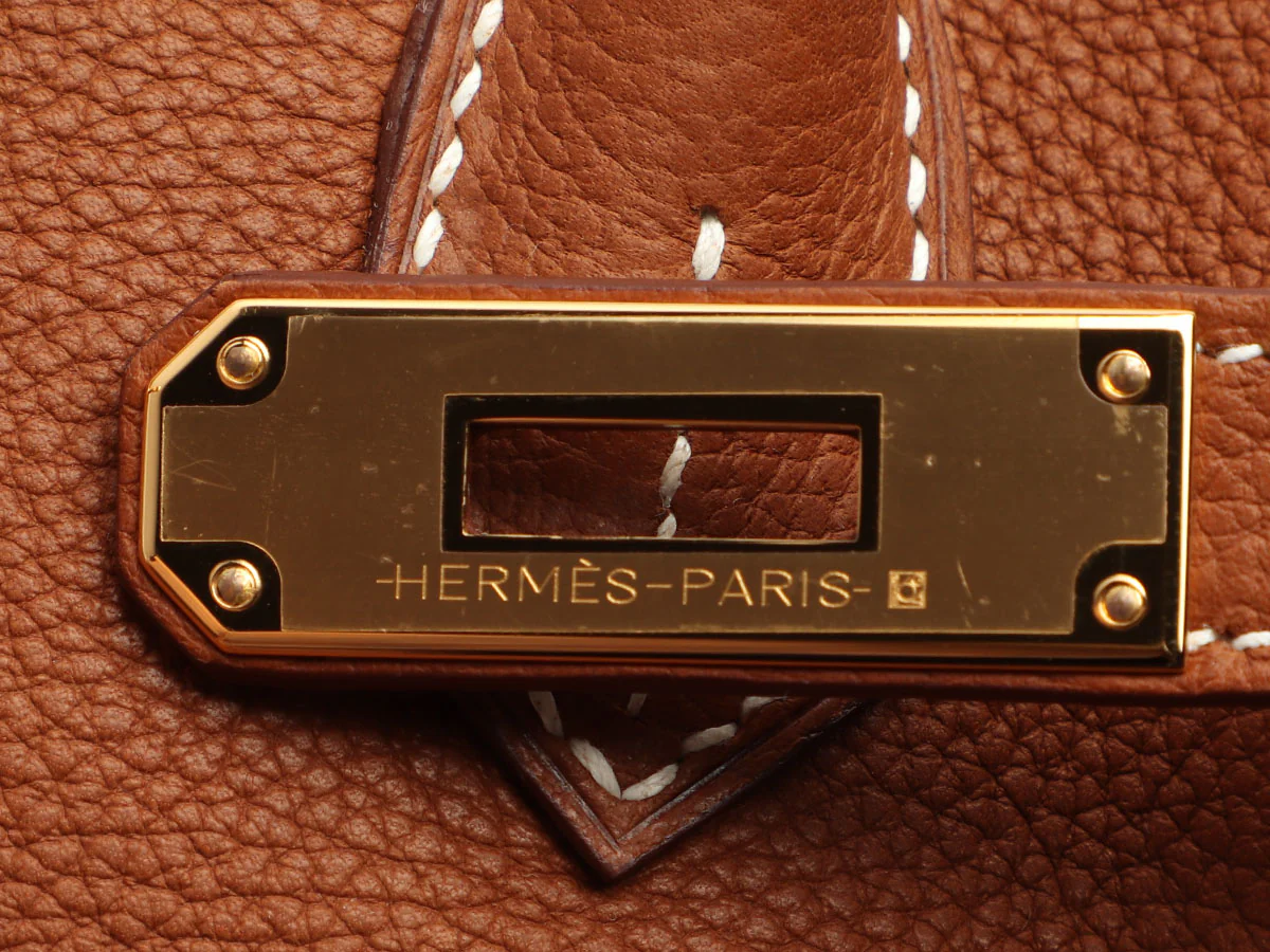 Hermès Fauve Barenia Faubourg Birkin 30 - Image 8
