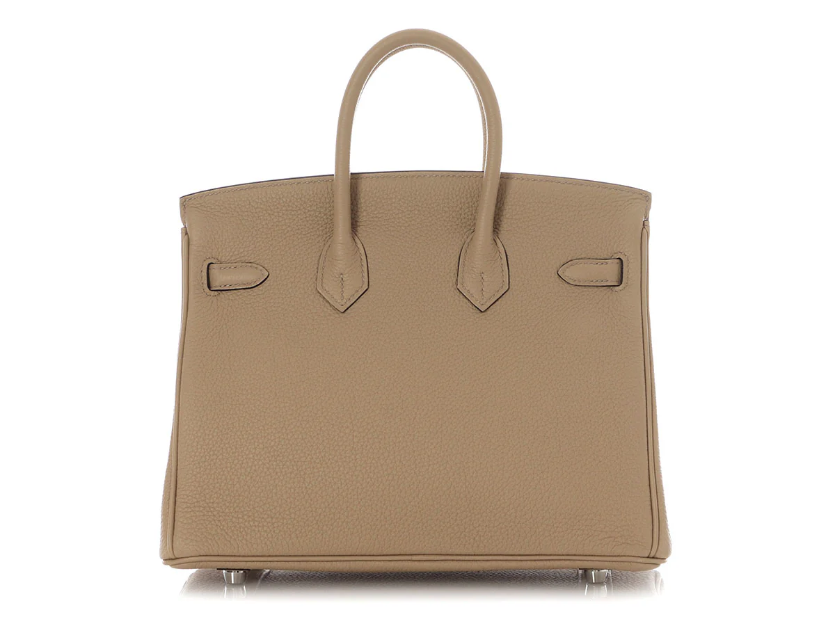 Hermès Trench and Bougainvillea Togo Verso Birkin 25 - Image 5