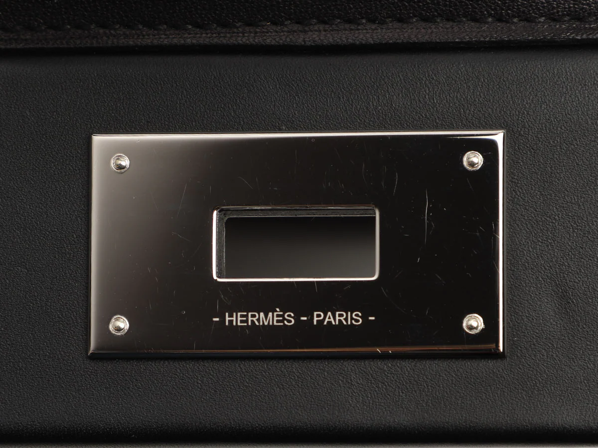 Hermès Mini Black Volupto and Swift 24/24 21 - Image 8