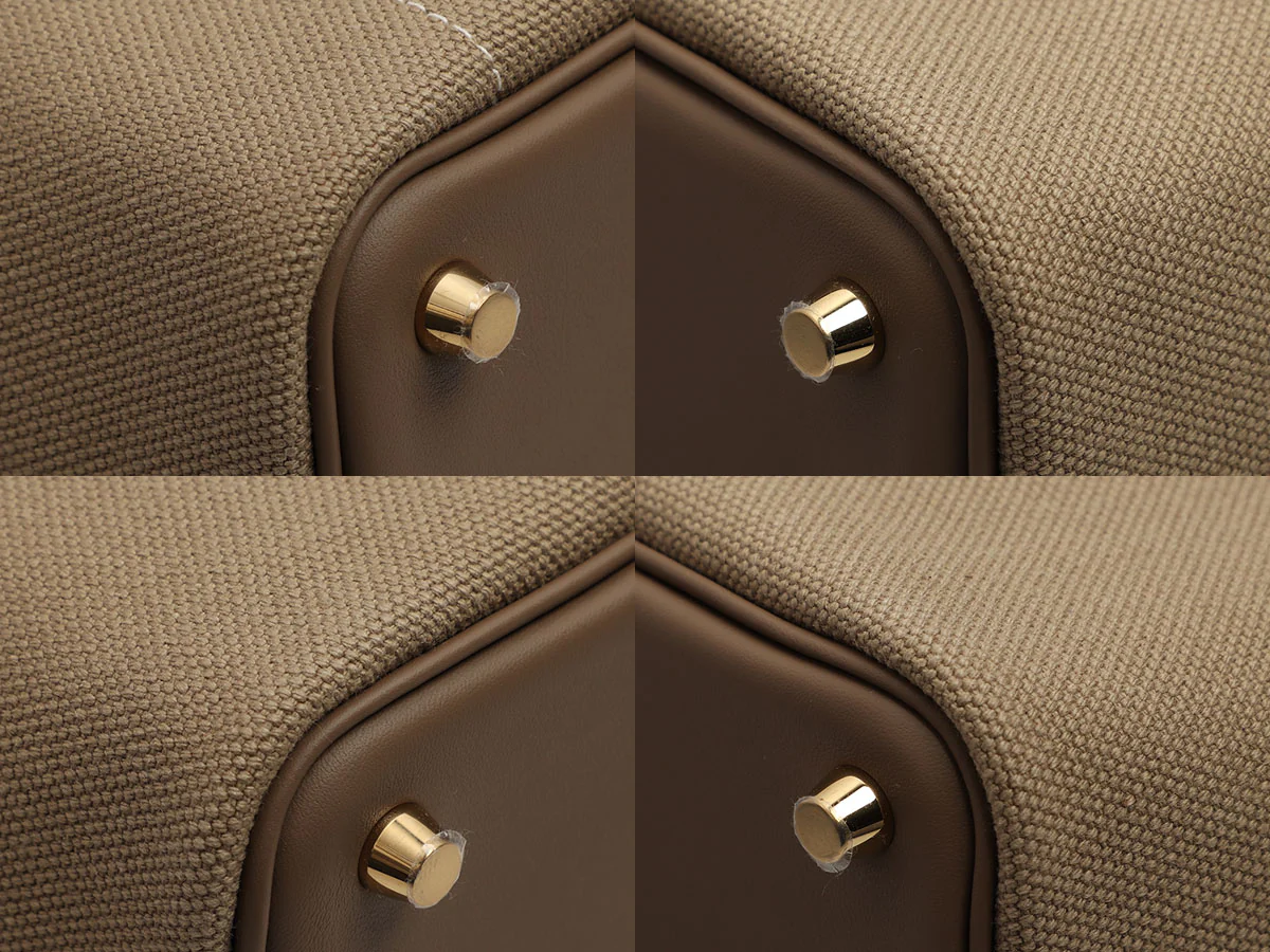 Hermès Khaki Toile Goeland Swift Cargo Picotin Lock 18 - Image 9