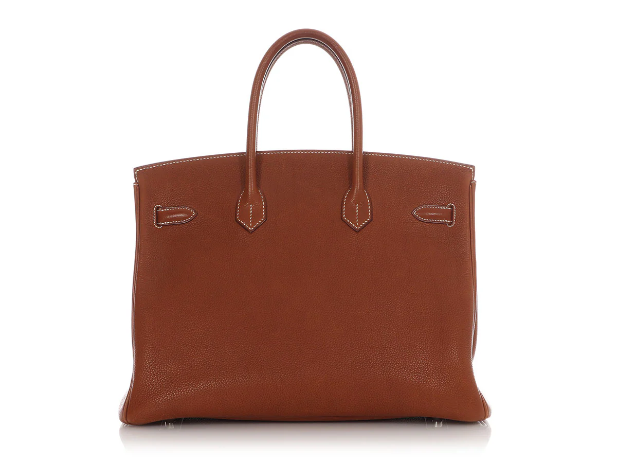 Hermès Fauve Barenia Faubourg Birkin 35 - Image 4