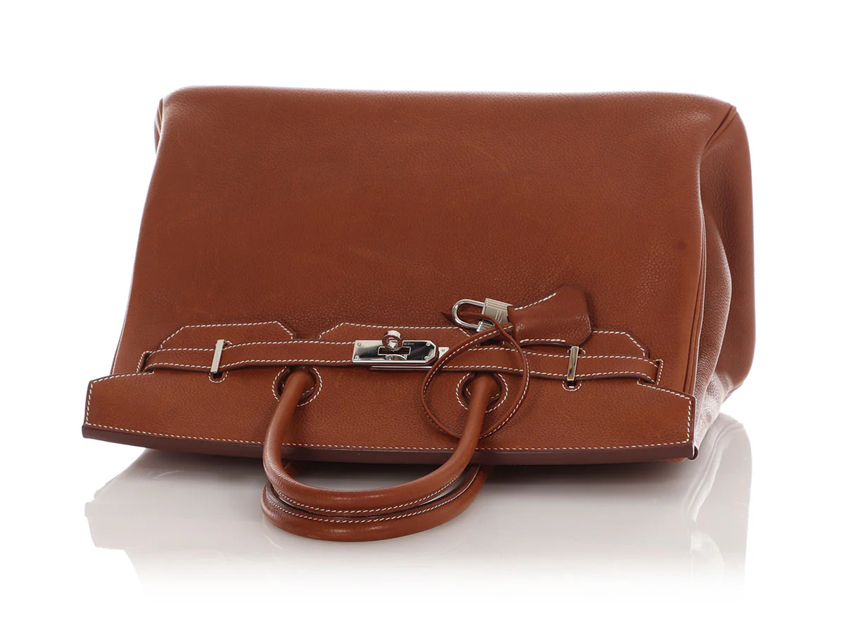 Hermès Fauve Barenia Faubourg Birkin 35 - Image 7