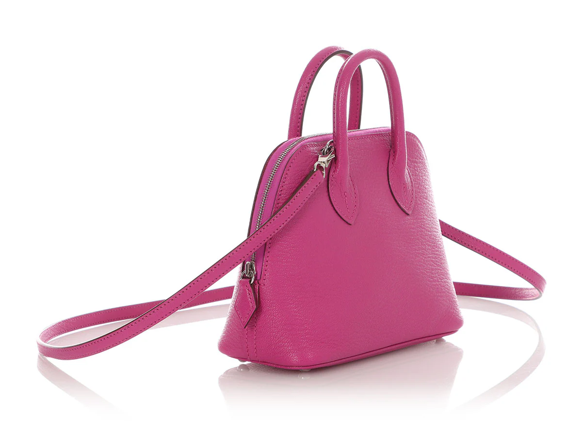 Hermès Mini Magnolia Chèvre Mysore Bolide 1923 - Image 5