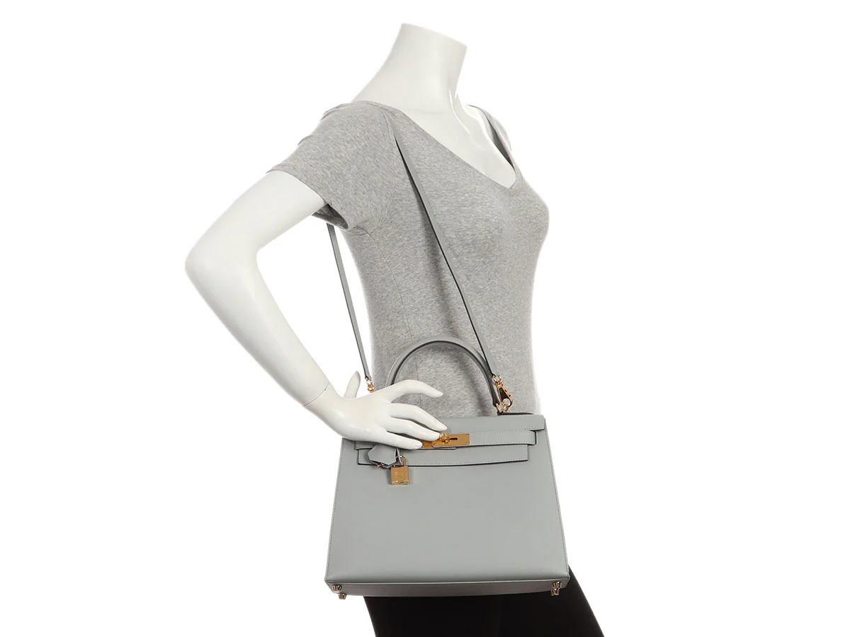 Hermès Bleu Glacier Epsom Kelly 28 - Image 12