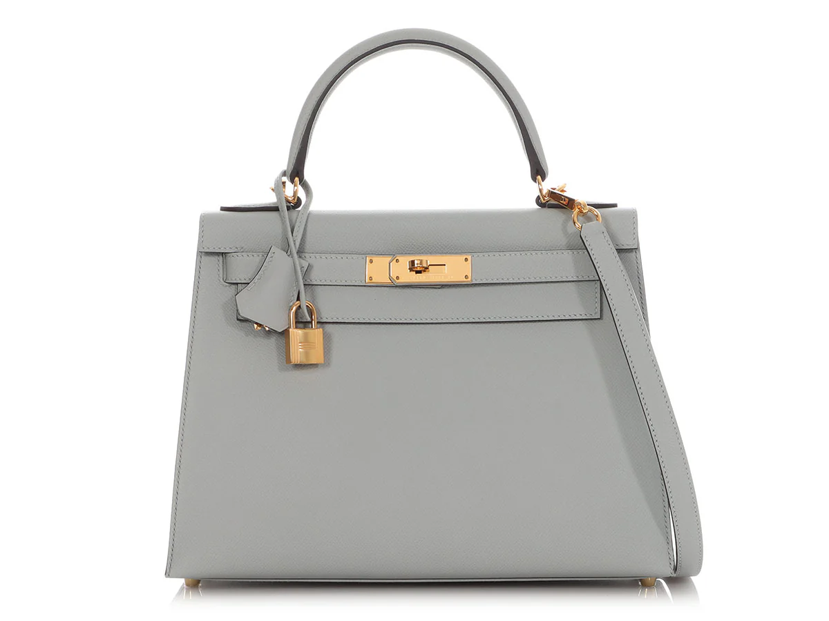 Hermès Bleu Glacier Epsom Kelly 28 - Image 2