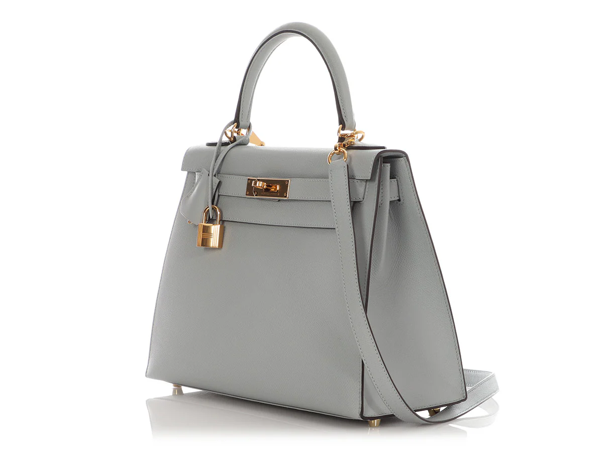 Hermès Bleu Glacier Epsom Kelly 28 - Image 4