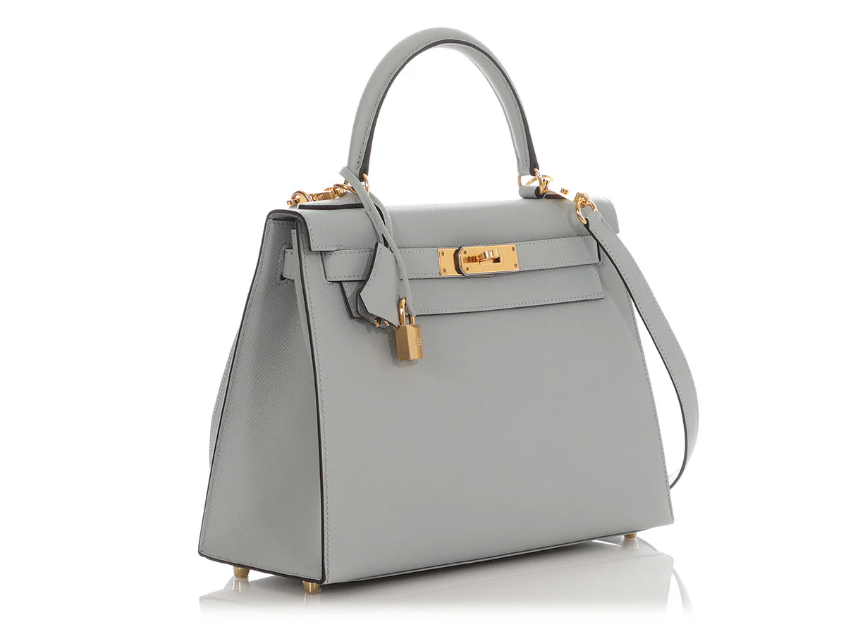 Hermès Bleu Glacier Epsom Kelly 28 - Image 6