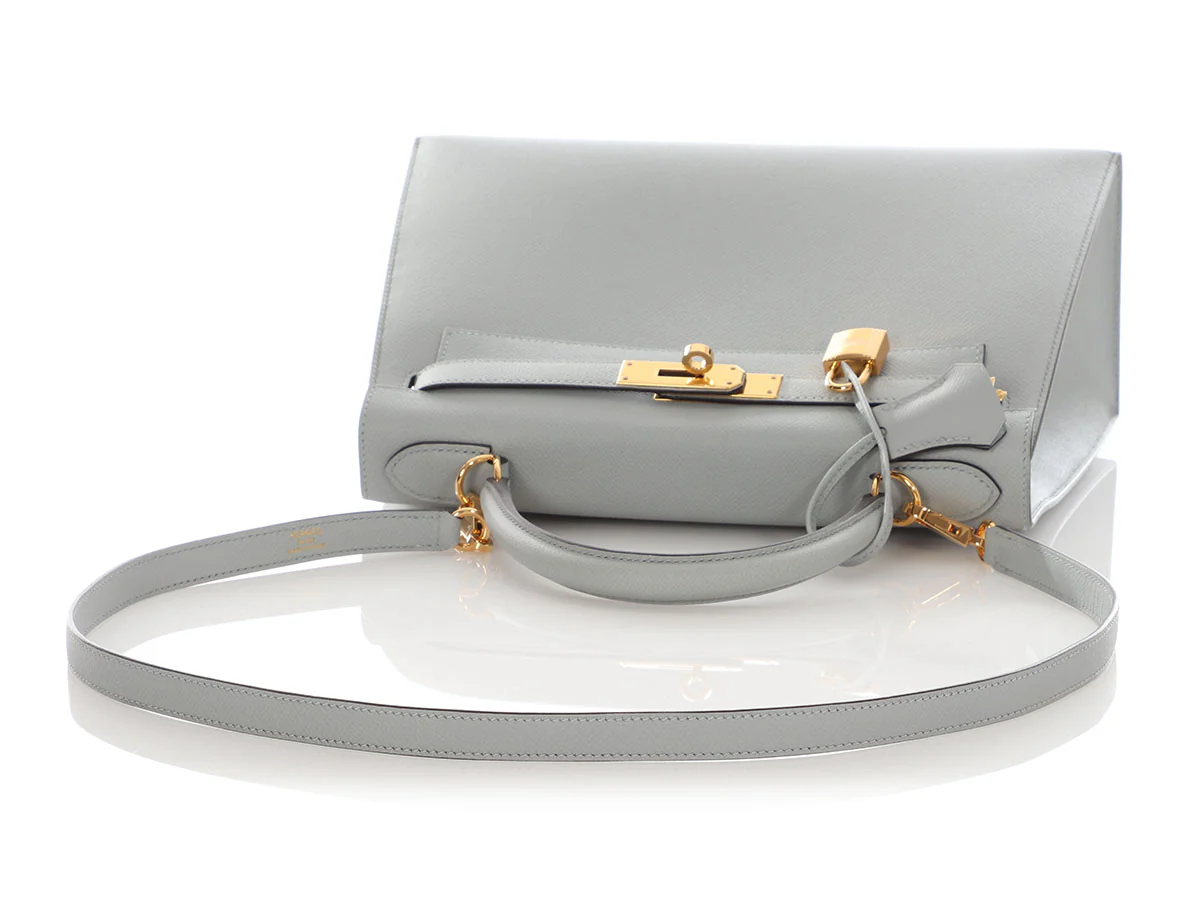 Hermès Bleu Glacier Epsom Kelly 28 - Image 8