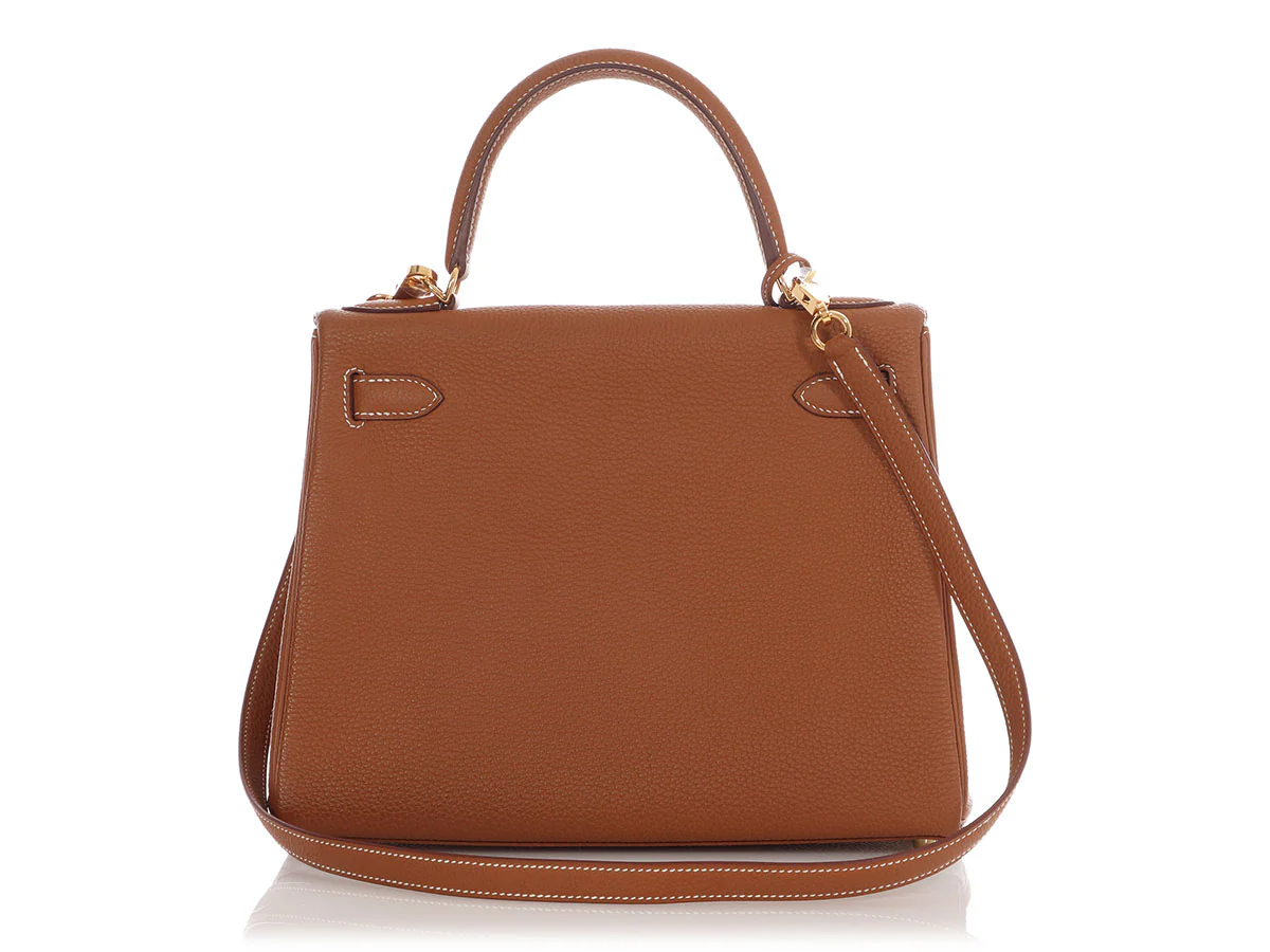 Hermès Gold Togo Kelly 28 - Image 4