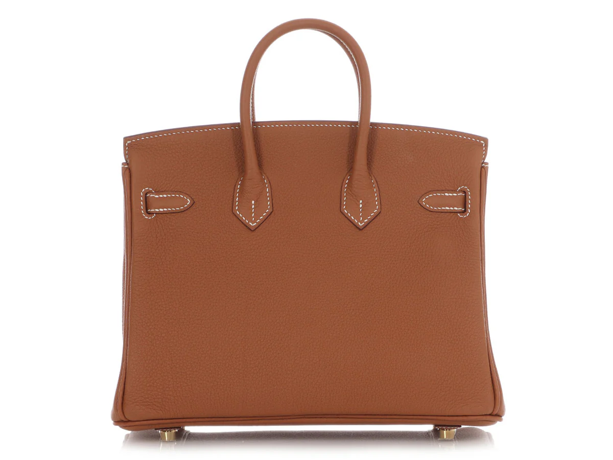 Hermès Gold Togo Birkin 25 - Image 4