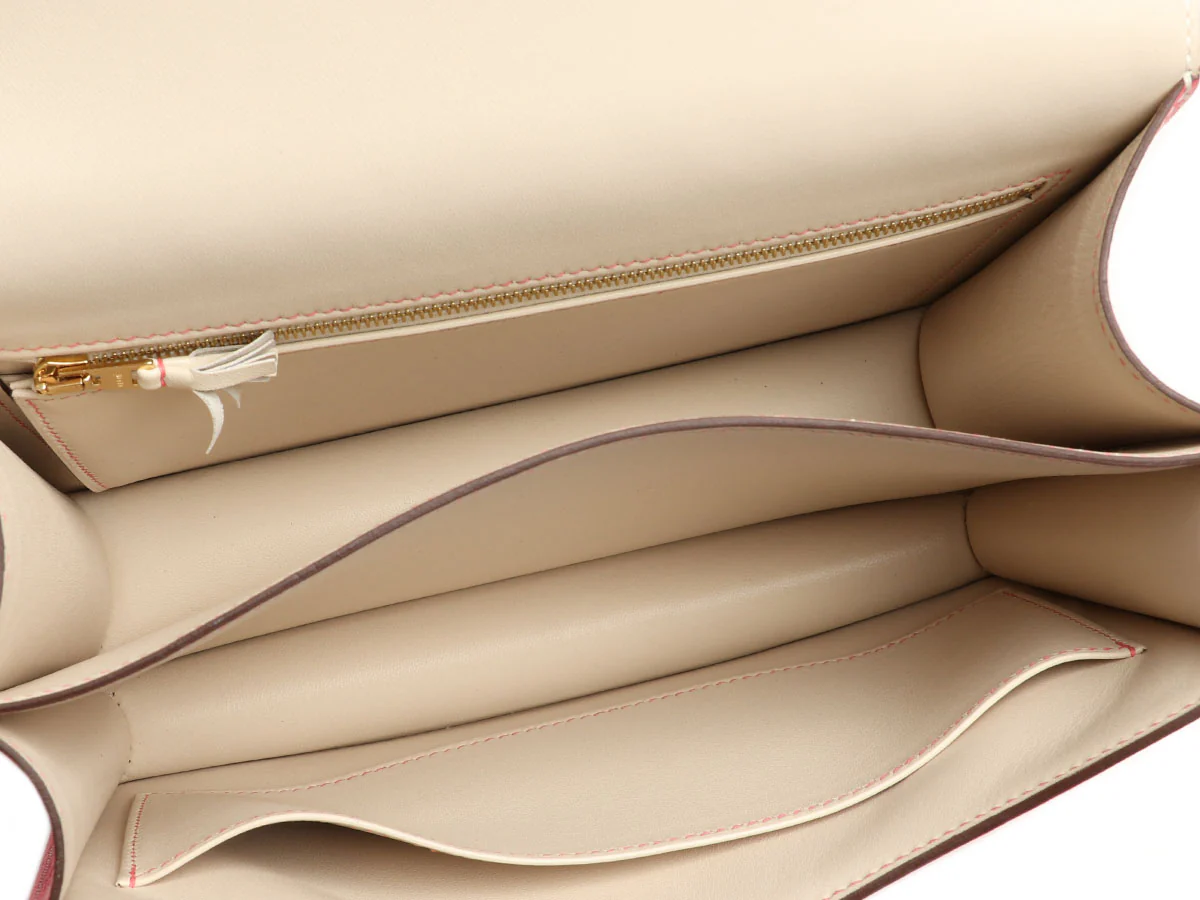 Hermès SO Rose Azalée and Trench Epsom Constance 24 - Image 8