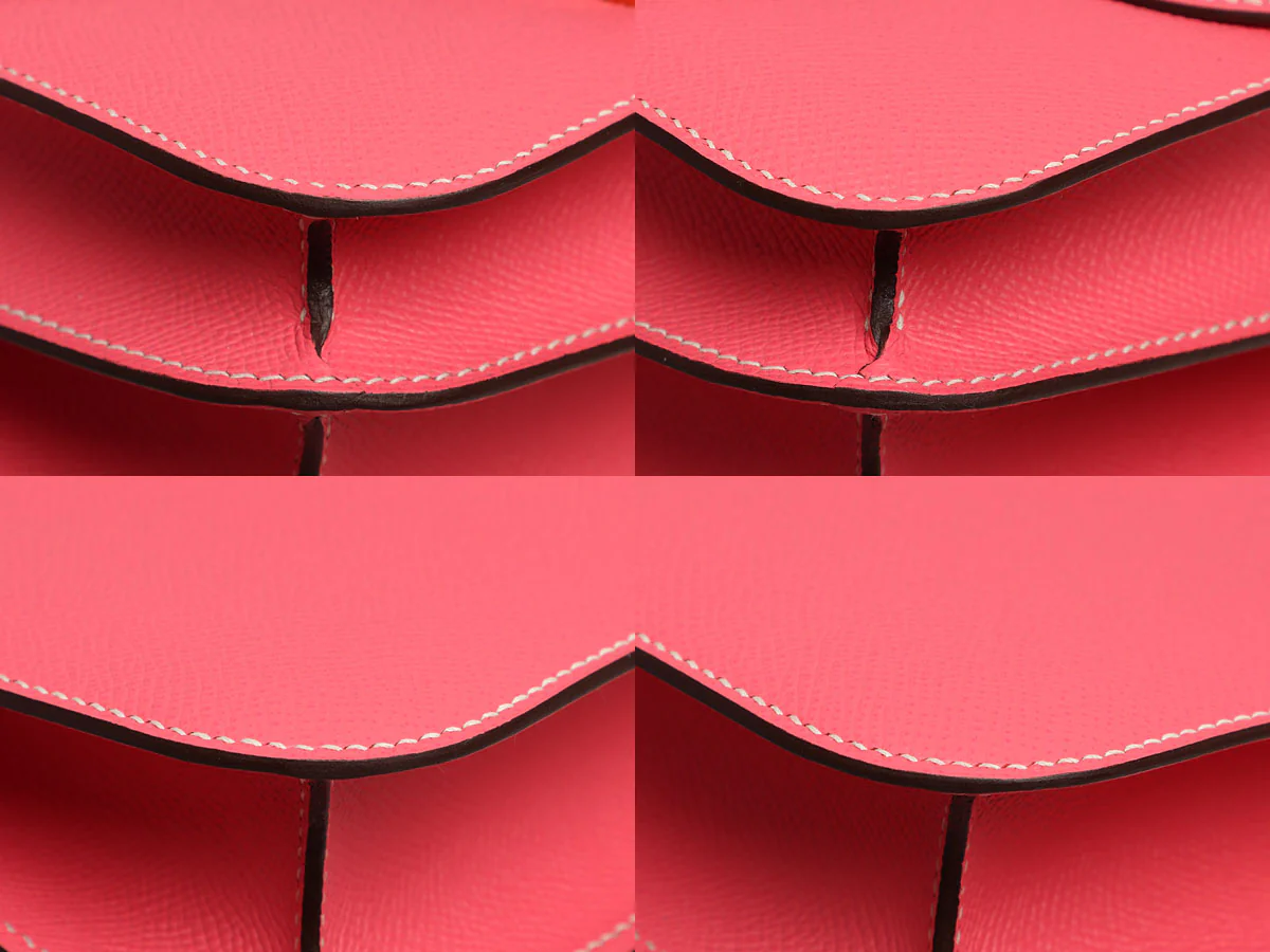 Hermès SO Rose Azalée and Trench Epsom Constance 24 - Image 9