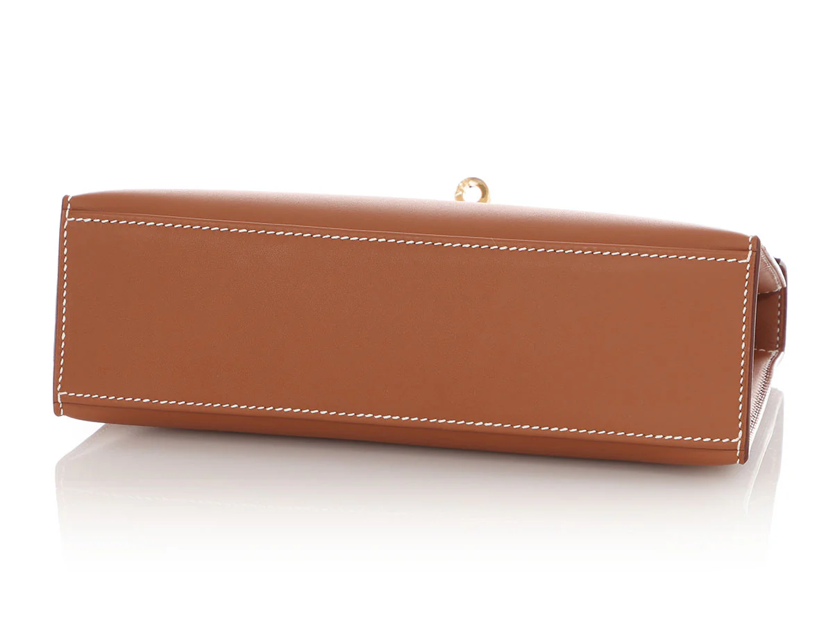 Hermès Gold Swift Kelly Pochette - Image 6